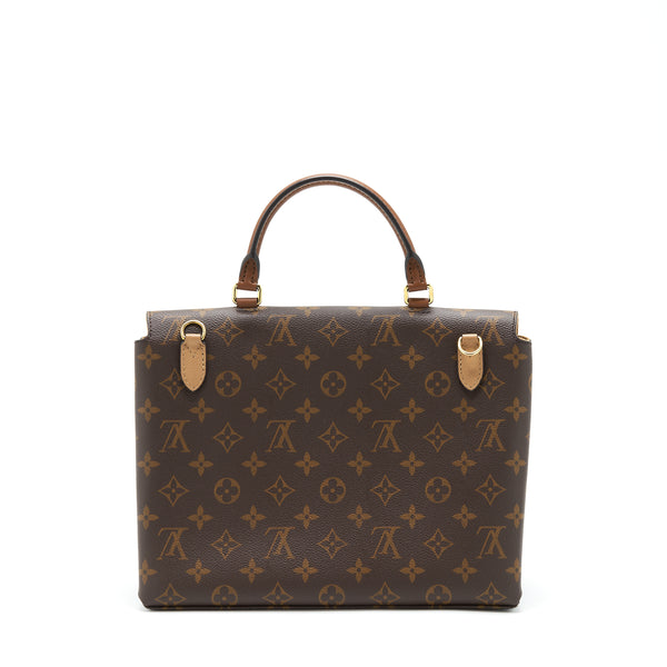 Louis Vuitton Marignan Top Handle Bag Sesame Monogram Canvas GHW