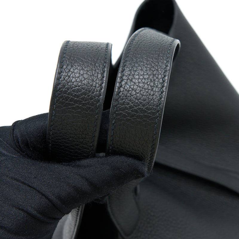 Hermes Picotin 22 Lock Bag Clemence Black SHW Stamp Y