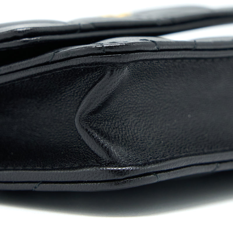 Chanel Jewel Hook Cardholder Lambskin Black GHW