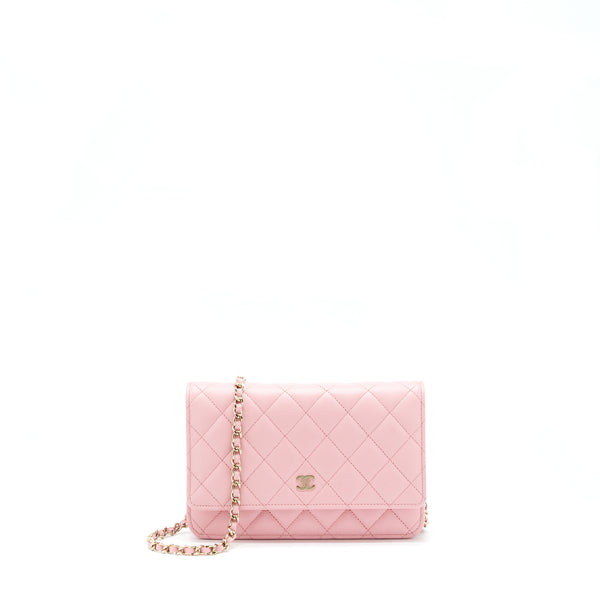 CHANEL 22C Pink Caviar Small Classic Flap LGHW *New - Timeless