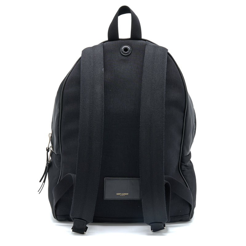 Saint laurent black online backpack