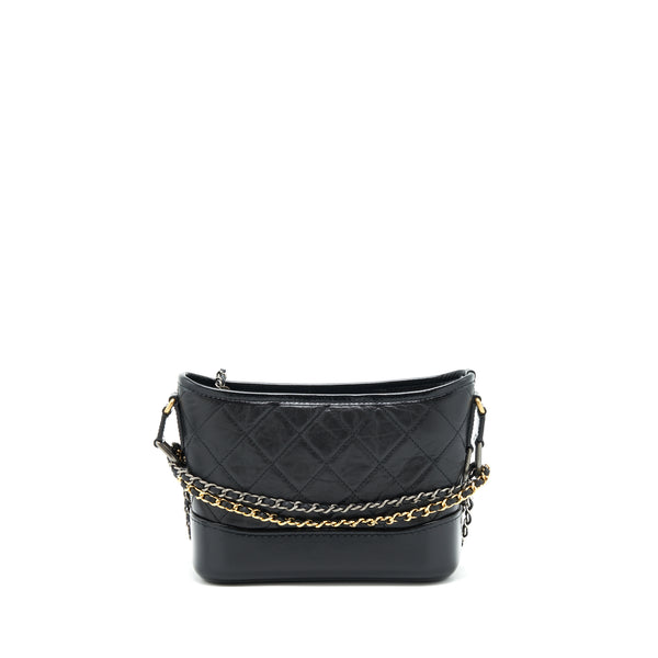 Chanel Small Gabrielle Hobo Black bag Gold/Sliver Hardware