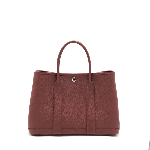 Hermes Garden Party 30 Country 55 Rouge H SHW Stamp Y