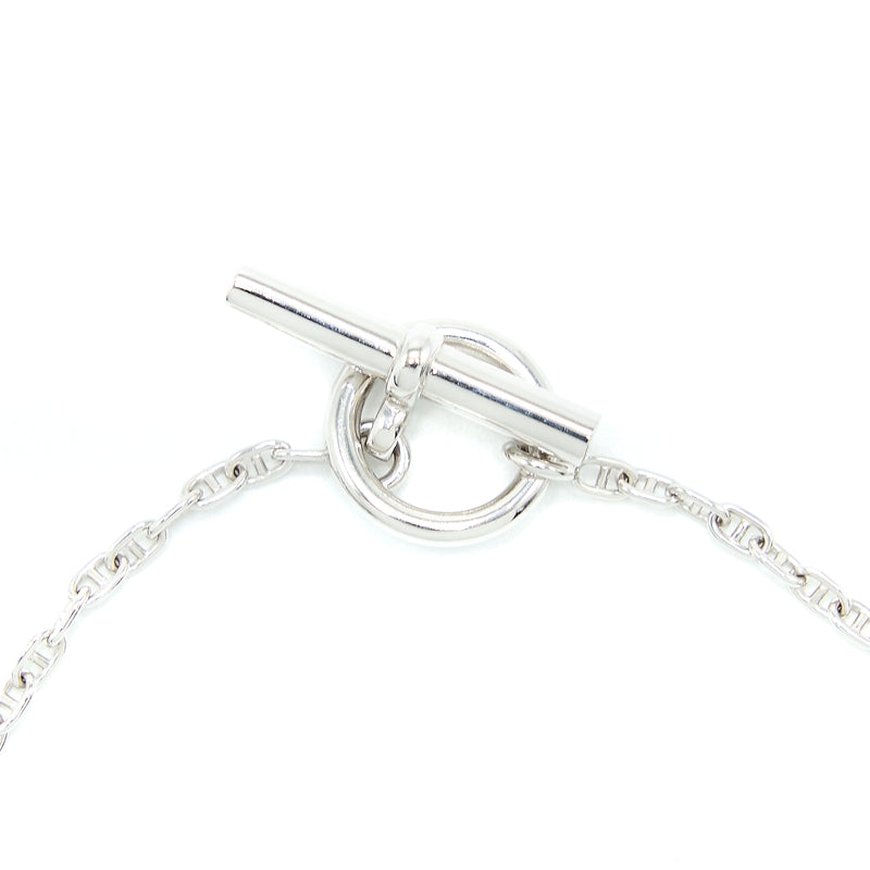 Hermes Size ST Small Model New Farandole Pendant White Gold with Diamonds