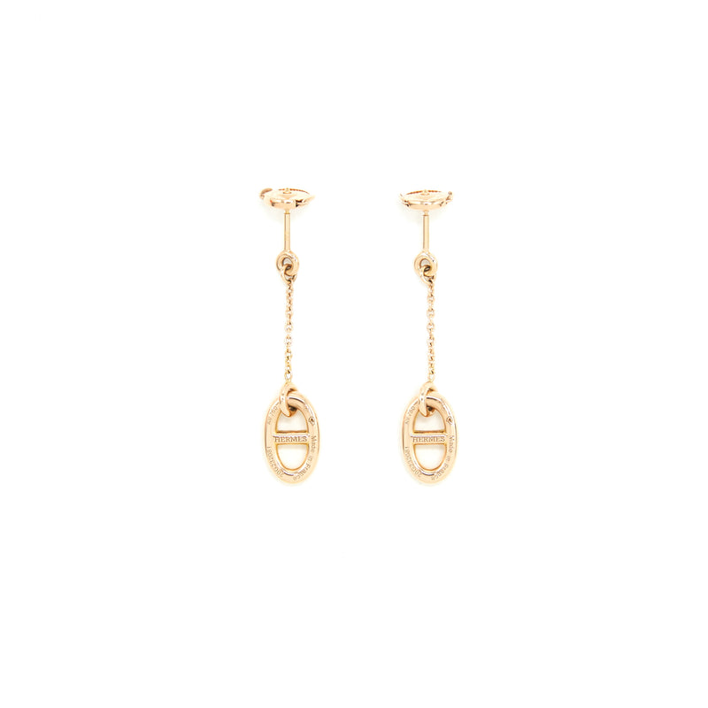 Hermes Farandole Earrings, Small Model, Rose Gold