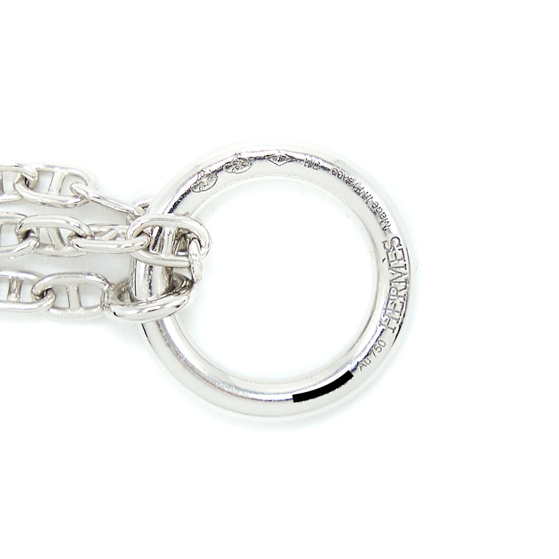 Hermes Small Model New Farandole Pendant White Gold With Diamonds