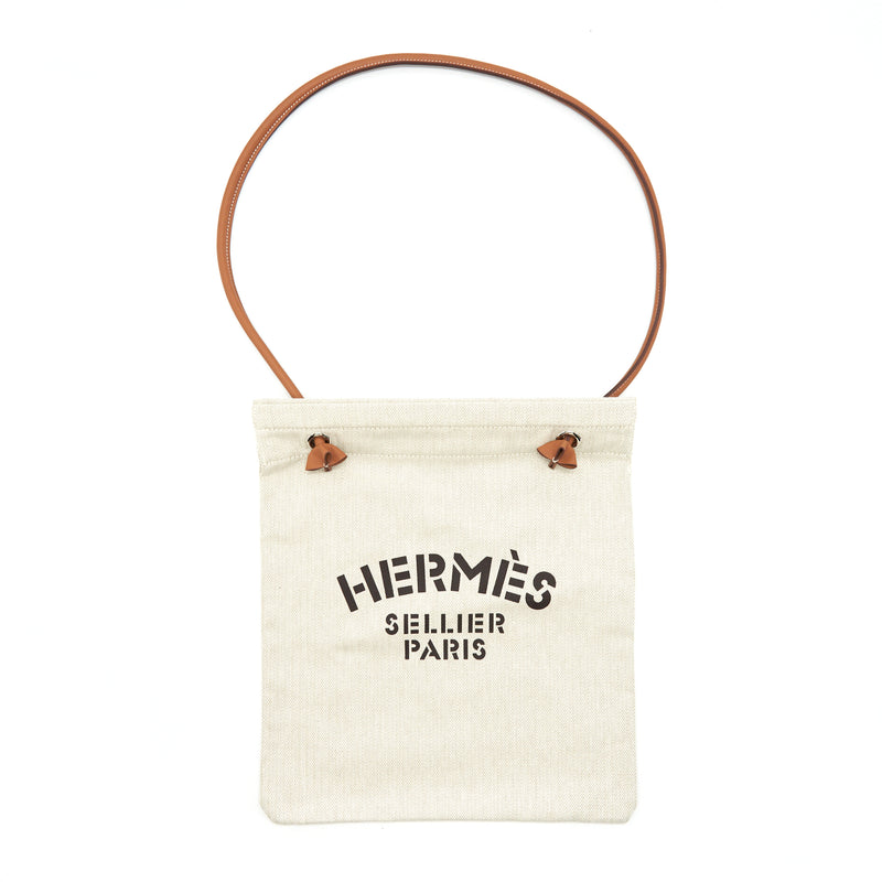 Hermes Aline Grooming Bag Gold/ Craie Stamp Z