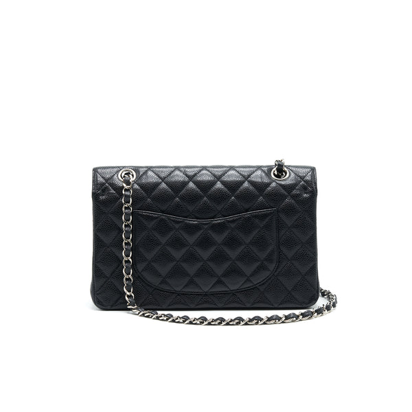 CHANEL MEDIUM CLASSIC DOUBLE FLAP CAVIER SHW