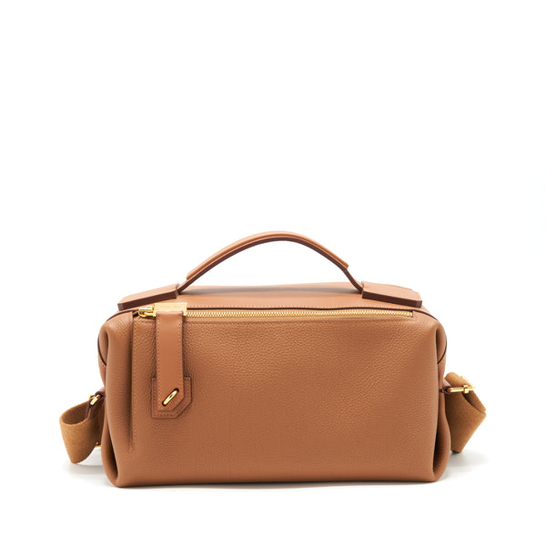 Hermes Emile Hermes 30 Bag Togo/ Swift Gold GHW stamp Z