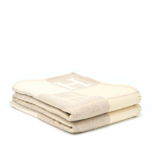 Hermes Avalon Throw Blanket Camomille