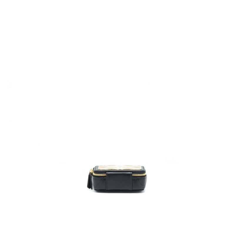 Chanel 21K Mini Clutch With Chain Black GHW