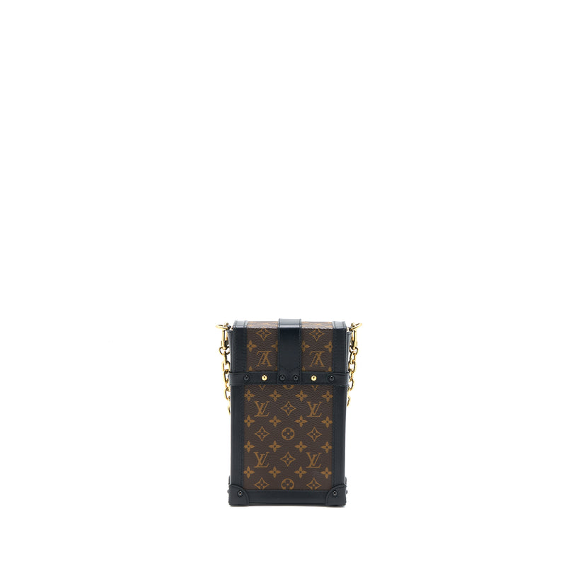 Louis Vuitton Pochette Trunk Verticale Monogram Brown/Black in