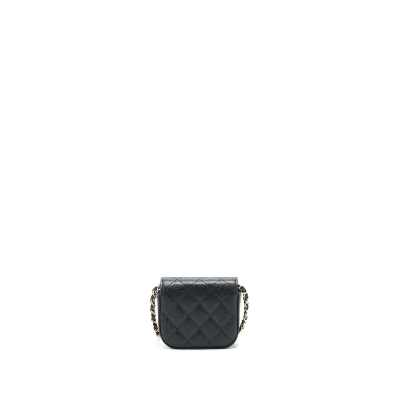 Chanel mini flap Vanity with Chain Caviar black LGHW