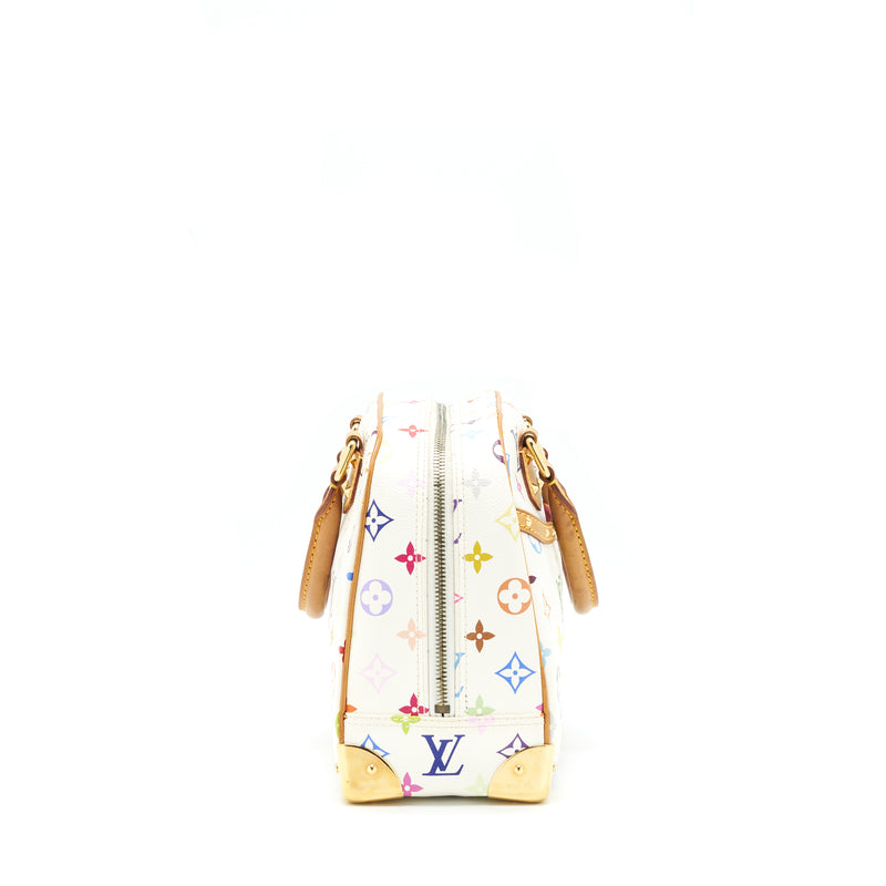 Louis Vuitton Vintage Bowling Bag White/ Multicoloured