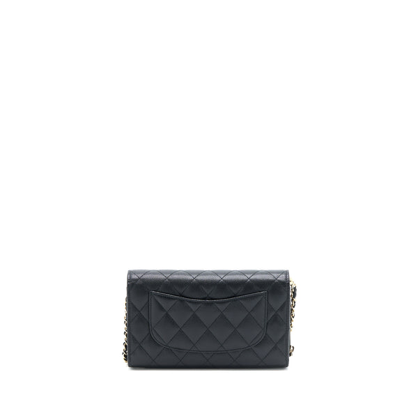 Chanel 3 in 1 Wallet on Chain Caviar Black LGHW