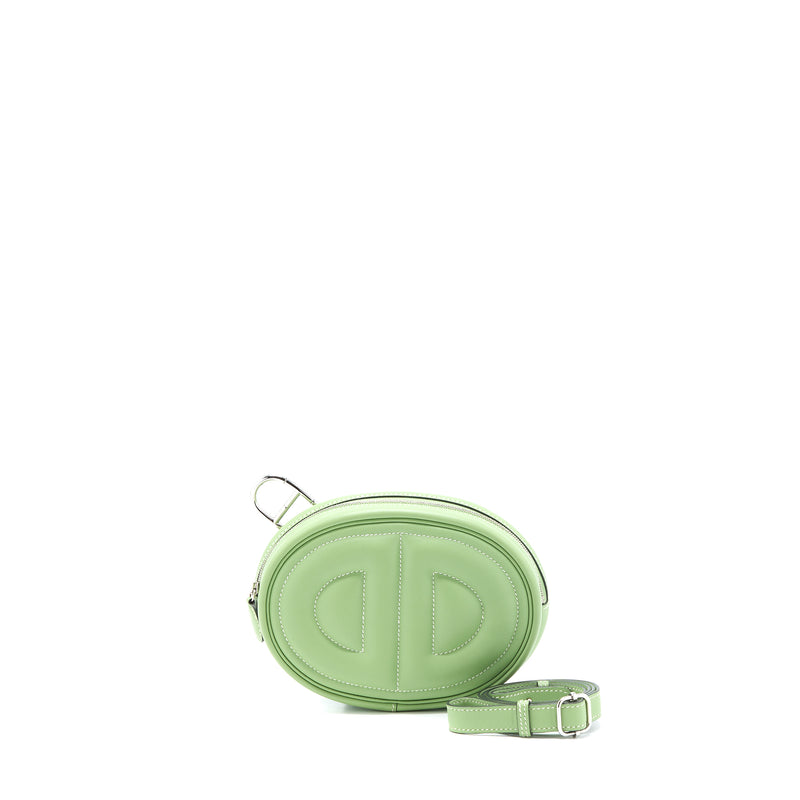 Hermes In-The-Loop Swift Vert Criquet/Bambou SHW Stamp Y