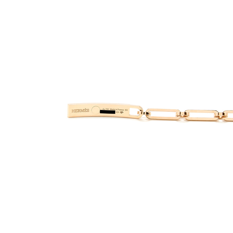 Hermès Kelly Bracelet Rose Gold Half Diamond SH – SukiLux