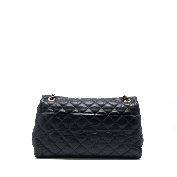 Chanel Quilted Seasonal Flap Bag Black GHW