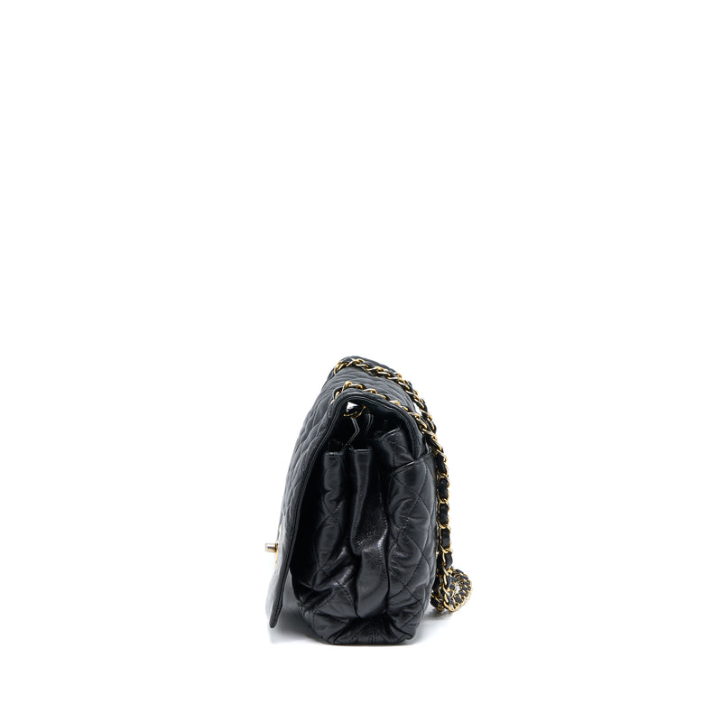 Chanel Quilted Seasonal Flap Bag Black GHW