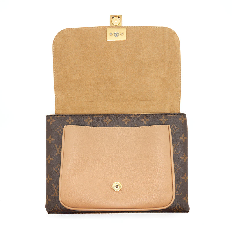 Louis Vuitton Marignan Top Handle Bag Sesame Monogram Canvas GHW