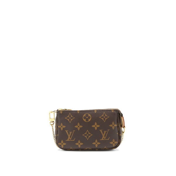 Louis Vuitton Mini Pochette Monogram Canvas GHW