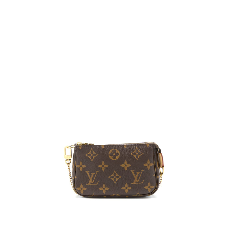Louis Vuitton Mini Pochette Monogram Canvas GHW