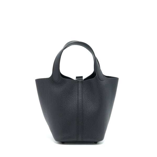Hermes Picotin 18 Lock Bag So Black Stamp Z
