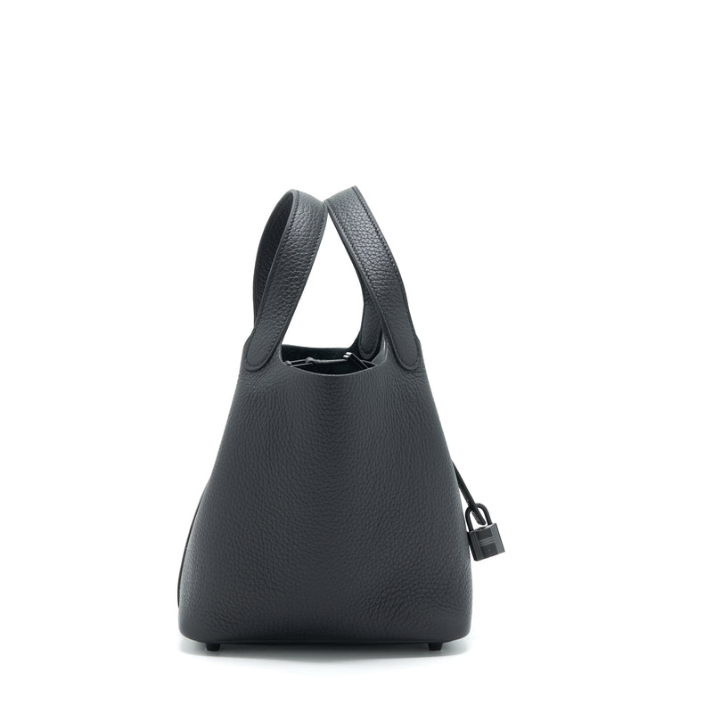 Hermes picotin 18 Lock Bag so black stamp Z