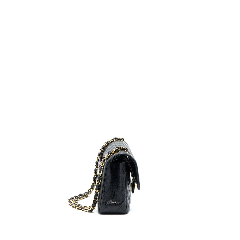 Chanel Small Classic Double Flap Bag Caviar Black GHW