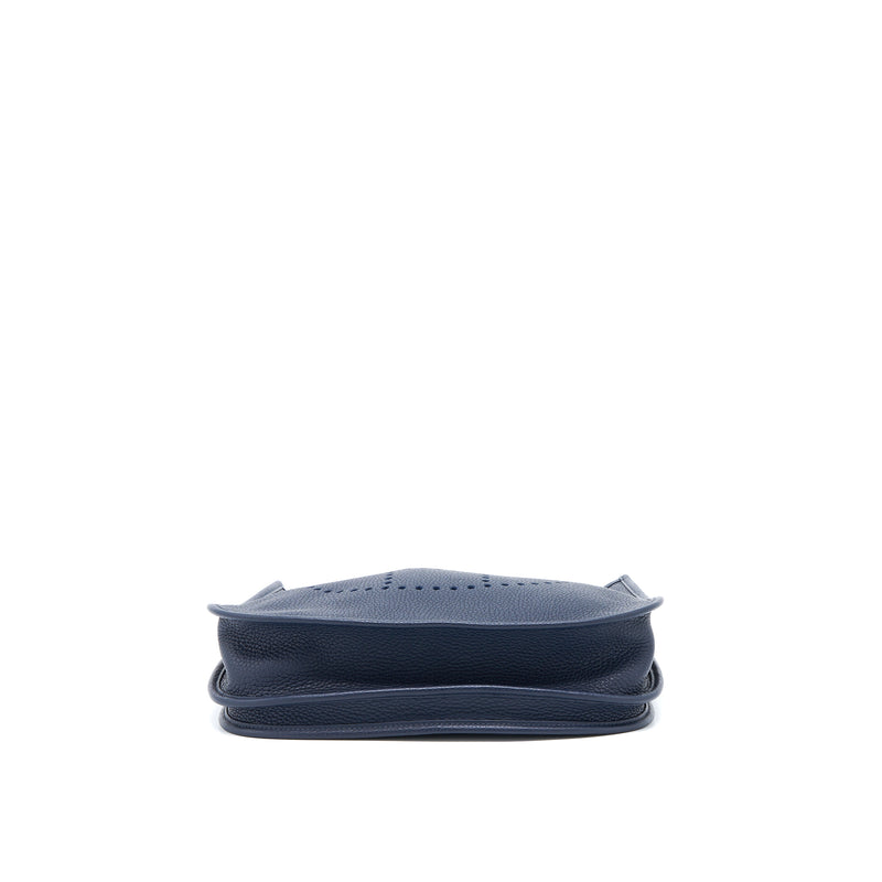 Hermes Evelyne 29 Clemence Blue Nuit SHW Stamp C