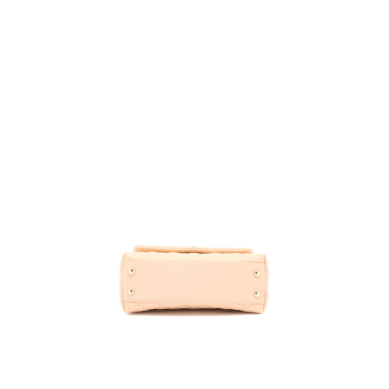 Chanel Small Coco Handle Caviar Light Pink LGHW