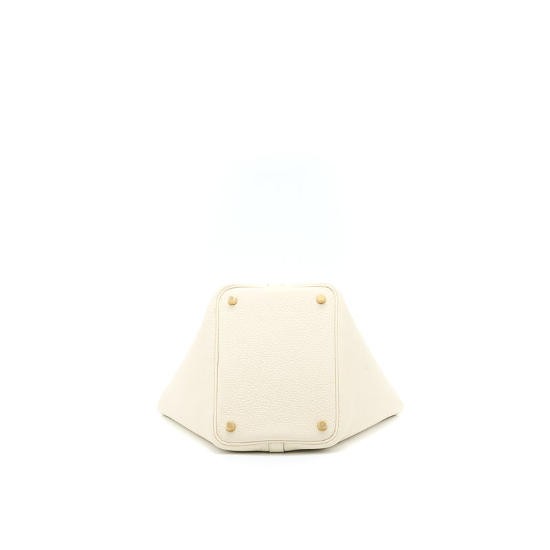Hermes Picotin 18 Clemence Craie GHW Stamp U