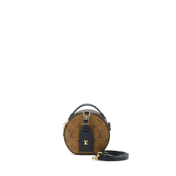 Louis Vuitton Mini Boite Chapeau Reverse Monogram Canvas GHW