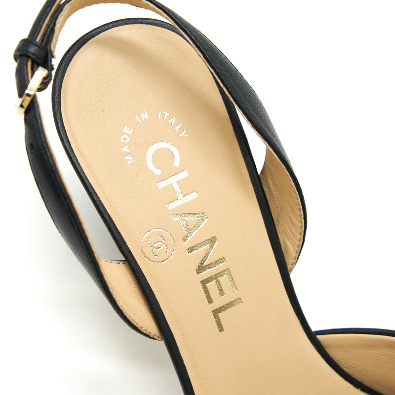 Chanel Size 36C Mid Heels Sling Back
