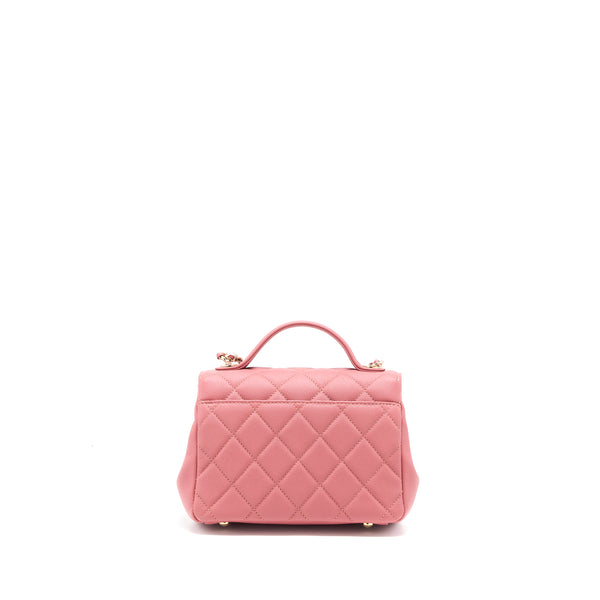 Chanel Small Business Affinity Caviar Pink LGHW