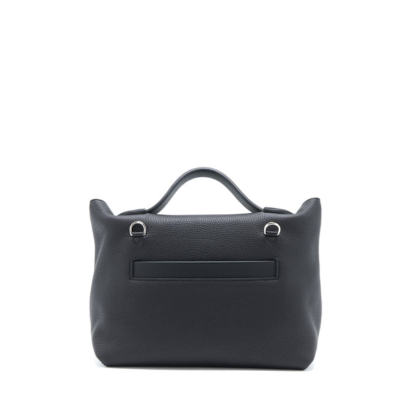 Hermes 24/24 2424 - 29 Bag Togo/Swift Black SHW Stamp Z
