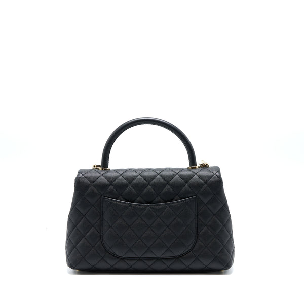 Chanel Medium Coco Handle Caviar Black LGHW