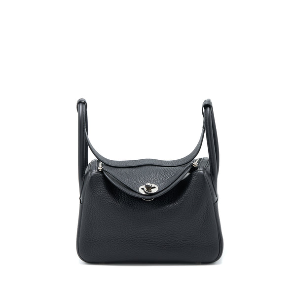 Hermes Lindy 26 Clemence Black SHW Stamp Y