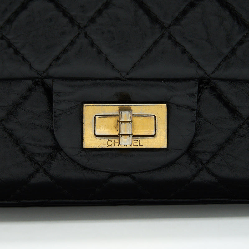 Chanel Small reissue 2.55 Handbag black GHW