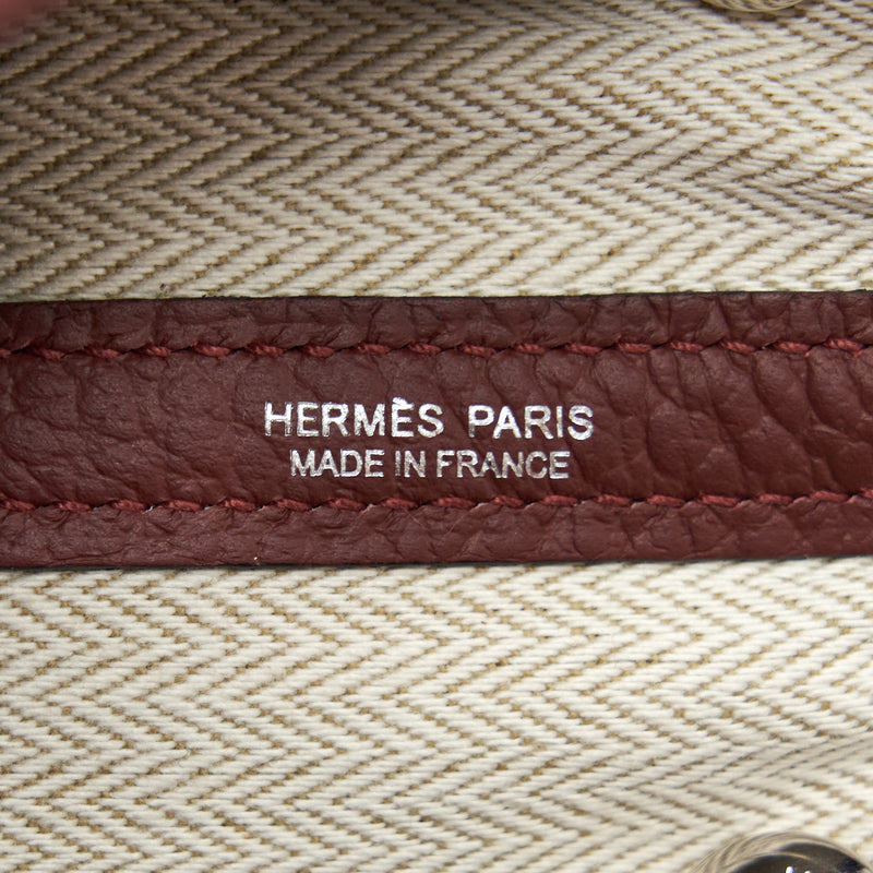 Hermes Garden Party 30 Country 55 Rouge H SHW Stamp Y