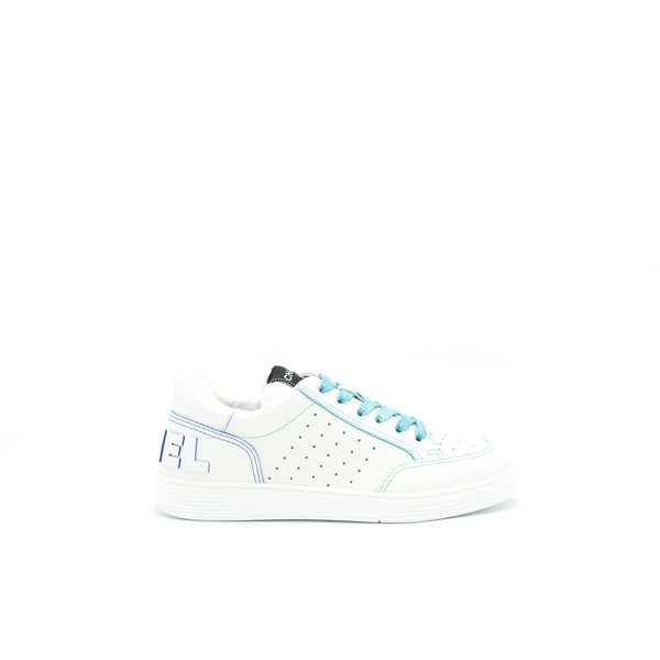 Chanel Size37.5 21ss Trainers White/ Light Blue