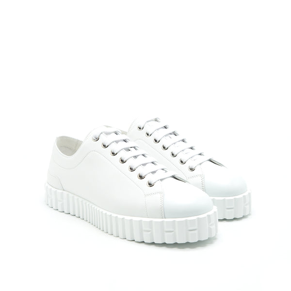 Hermes size 38.5 Cross Sneaker Blanc