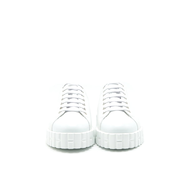 Hermes size 38.5 Cross Sneaker Blanc