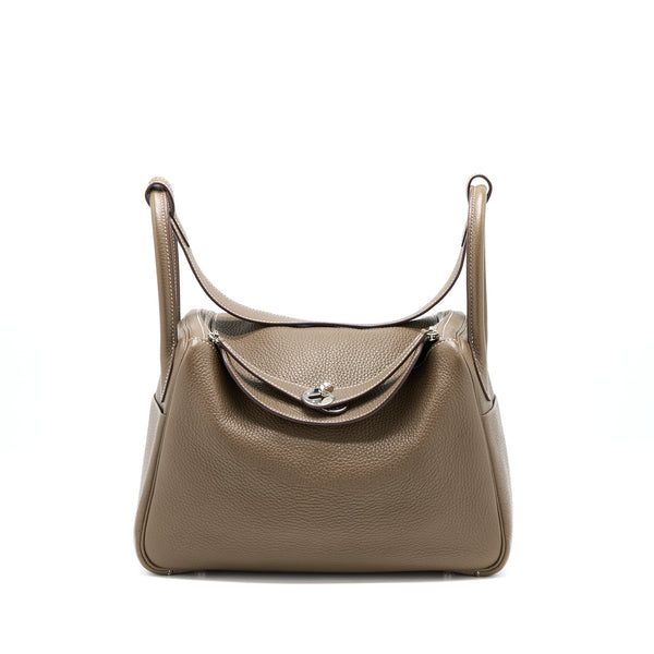 Hermes Lindy 30 Clemence Etoupe SHW Stamp A