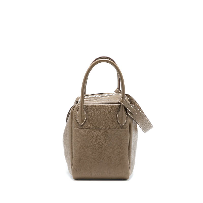 Hermes Lindy 30 Clemence Etoupe SHW Stamp A
