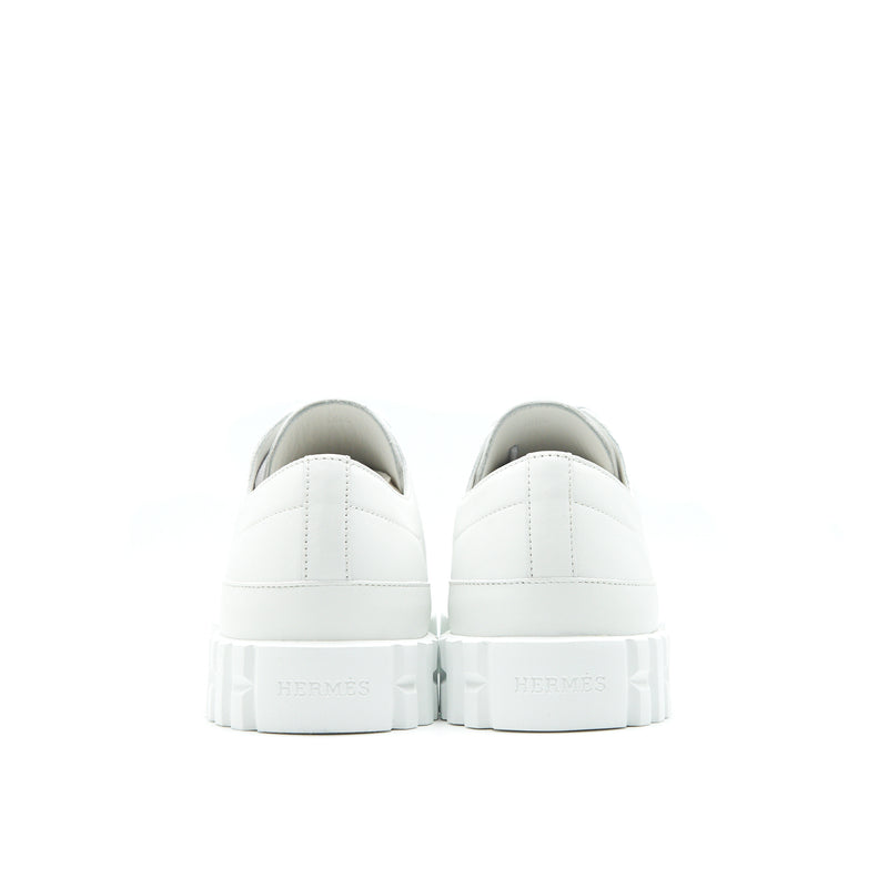 Hermes size 38.5 Cross Sneaker Blanc