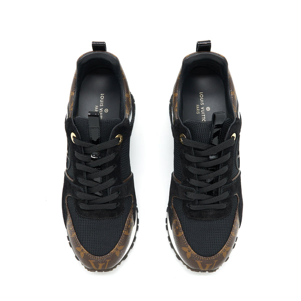 Louis Vuitton Size 36 Mesh Run Away Sneaker Monogram Canvas/Multicolour