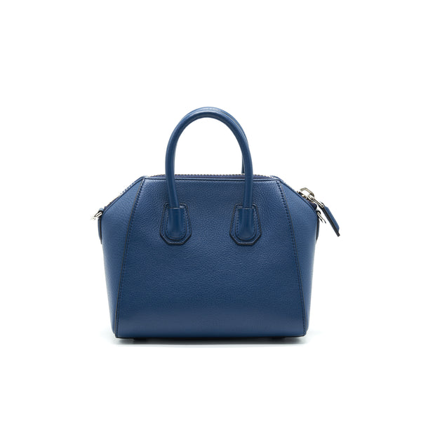 Givenchy Mini Antigona Bag Blue SHW