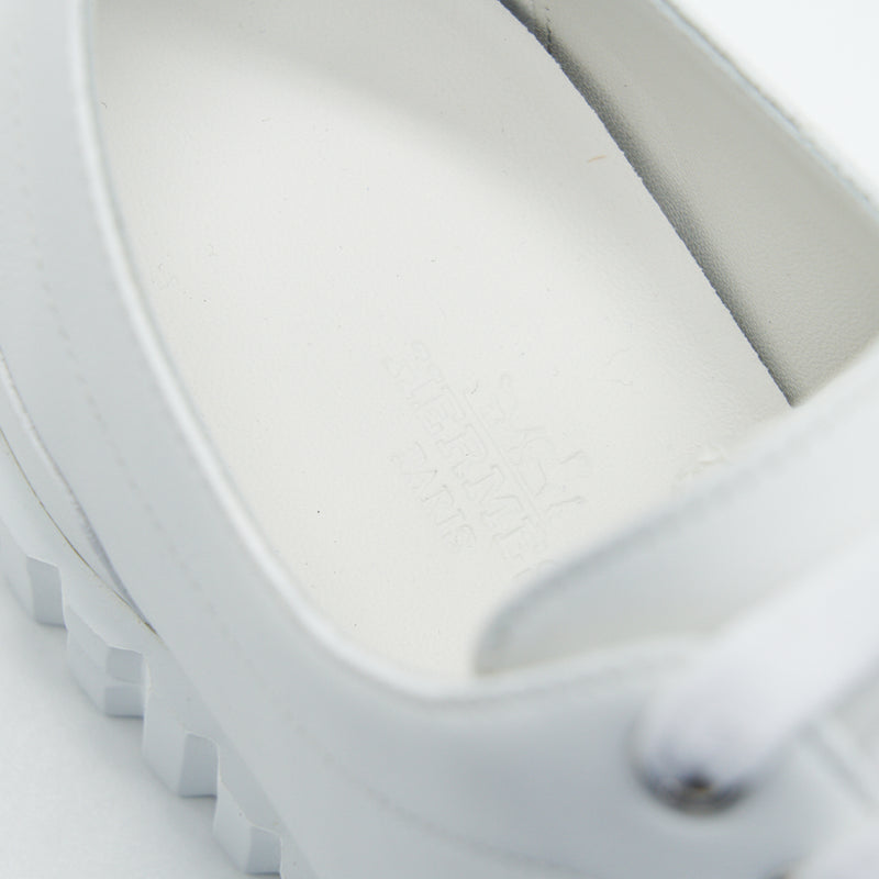 Hermes size 38.5 Cross Sneaker Blanc