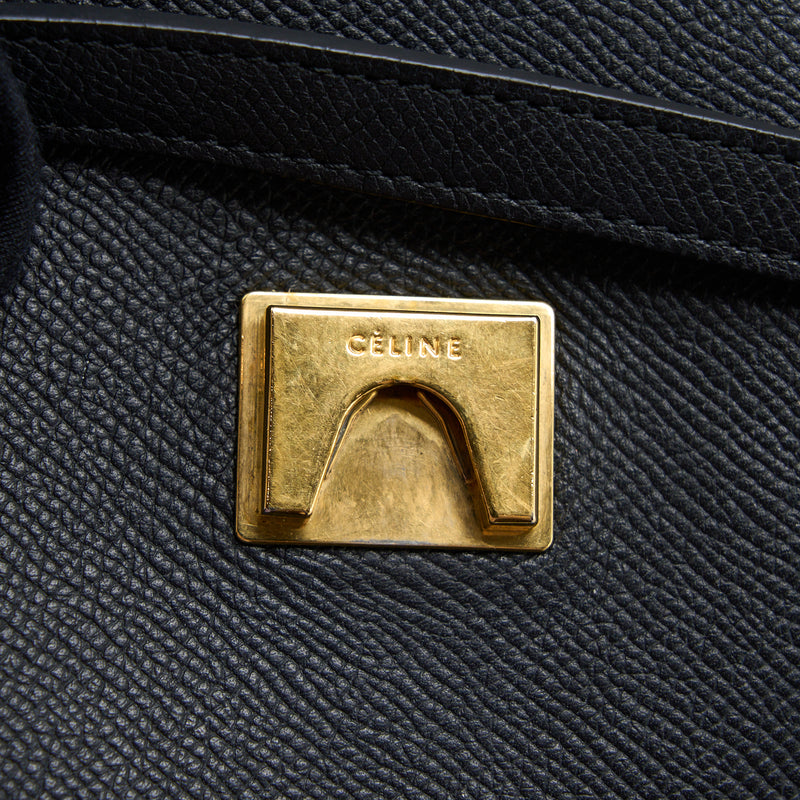 Celine Mini Belt Bag Grained Calfskin Black GHW